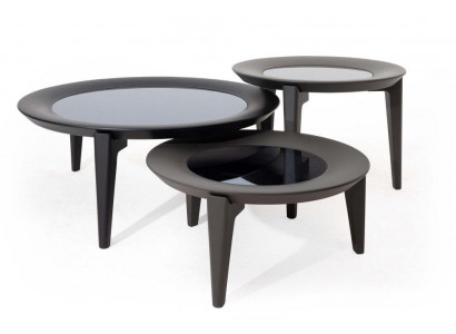 Perfekte Wohnzimmer Set aus Stilvoll 2х Couchtische und Beistelltisch