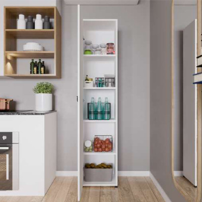 Badkamerkast Wit Kleur Modern Luxe Rechthoekige Badkast Badkamer