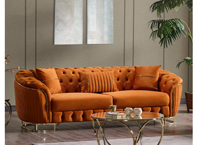 Luxus 2 Sitzer Couch Polster Sofa Textil Couchen Garnitur Neu Zweisitzer