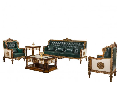 Sofagarnitur Couch Klassische Luxus Sitzpolster Garnituren Couchtisch