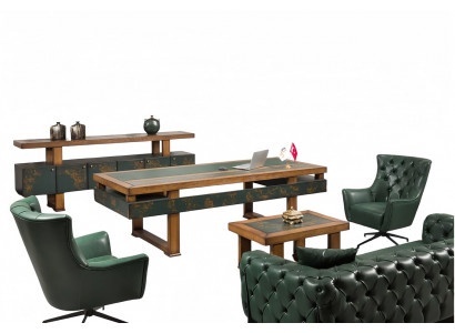 Luxus Büro Einrichtung Möbel Designer Komplett Set Couch Office 6tlg.