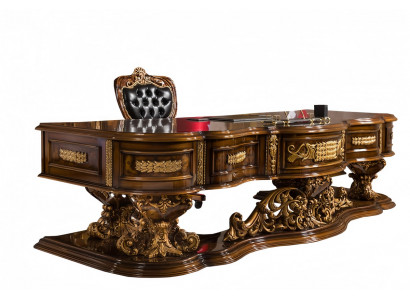 Schreibtisch Chefsessel Büro Zimmer Arbeitszimmer des Geschäftsführers Art déco
