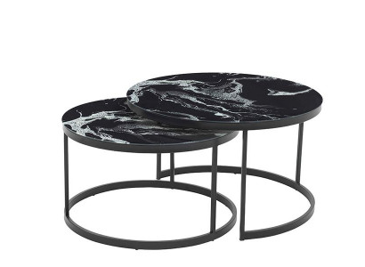 Modern Couchtisch 2x Couchtische Wohnzimmer Hochwertig luxuriöse Möbel Designer