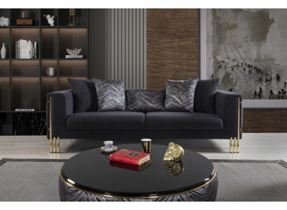 Polstersofa Komfort Dreisitzer Lounge 3er-Sofa Dreisitzcouch Polstersofa 230cm