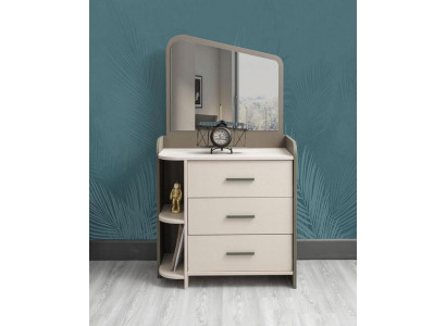 Design Kommode Handarbeit Holz Kommoden Schrank  Top-Qualität Möbel Weiß