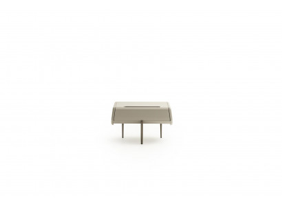 Schlafzimmer Nachttisch Beige Nachtkommode Beistelltisch Moderne Möbel