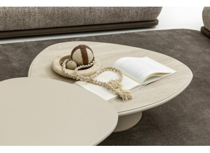Designer Couchtisch Set 2x Tische Holz modern Design 2tlg für Keramik Wohnzimmer