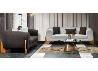 Sofagarnitur Italienischer Stil Wohnlandschaft Sofa Couch Sitzgarnitur  3+3