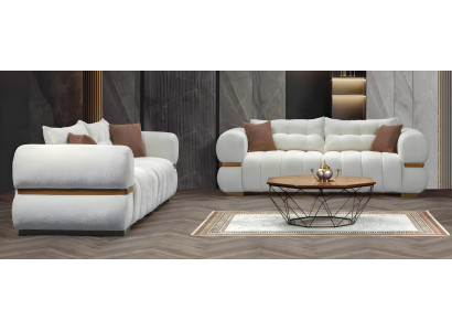Sofagarnitur Italienischer Stil Sitzgarnitur Wohnlandschaft Sofa Couch 4+4