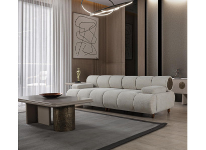 Multifunktion Couch Schlafsofa Verstellbar 3Sitzr auf 4 Sitzer 245cm