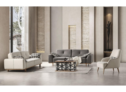 Sofagarnitur Polster Couch Sitzgarnitur Couchen Sofa Möbel Einrichtung 3+3+1