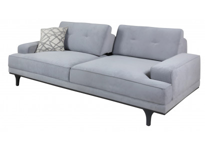 Verstellbarer Rücken Sofa 3 Sitzer Top-Qualität Hochwertig Polster Sofas Textil