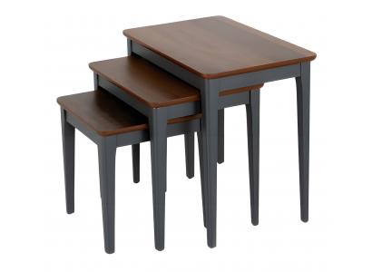 Beistelltisch aus Holz in Braun modern elegant