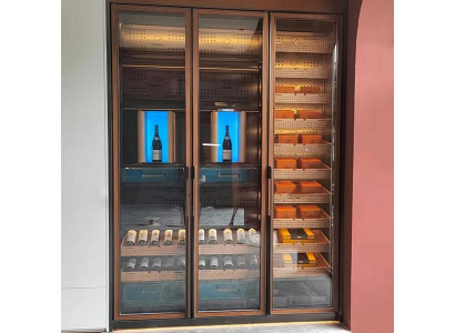 Weinkühlschrank Weinschrank Zigarren-Humidor Weinmöbel Weinkellerregal