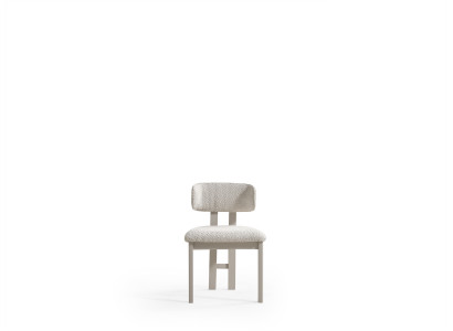 Beige Holz-Textil Stühle im eleganten Design