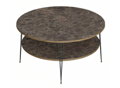 Couchtisch aus Holz in Braun im eleganten Design