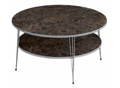 Couchtisch aus Holz in Braun im eleganten Design