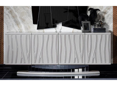 Weißes modernes Holzsideboard