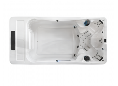 Hydromassagewanne Blubberbad Whirlpool Spa-Bad Whirlwanne 466x230cm
