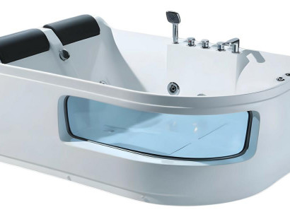 Bad Blubberbad Luxuswanne Whirlpool Wanne Badewanne Wellnesswanne 180x130 cm