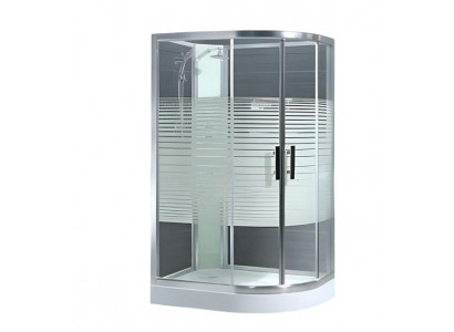 Dusche Glaskabine Duschkabine Duschbox Komfortdusche Luxusduschkabine 120x90 cm