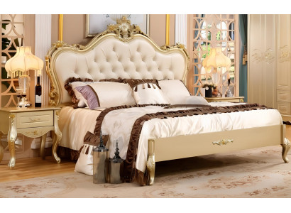 Klassisches Doppelbett Massivholz Komfortbett Zweibett Komfortdoppelbett 180x200