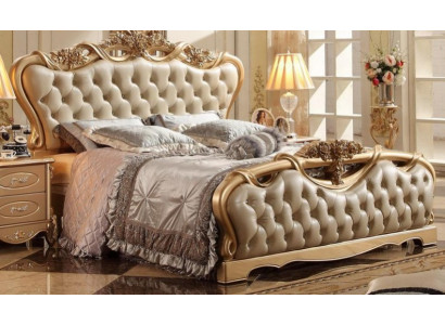 Massives Komfortdoppelbett Bett Klassisches Doppelbett 180x200 cm