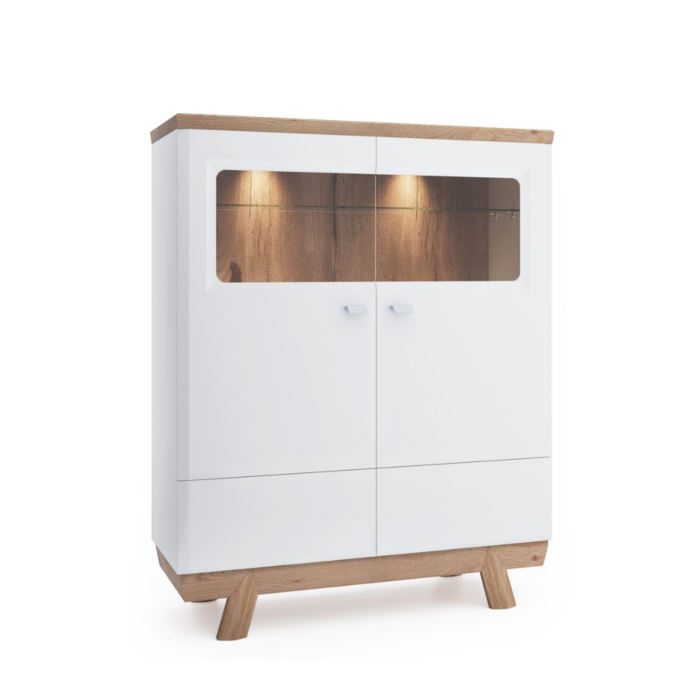Vitrine archiefkast kast vitrines kantoor woonkamer hoge kast plank Nieuw ASKB