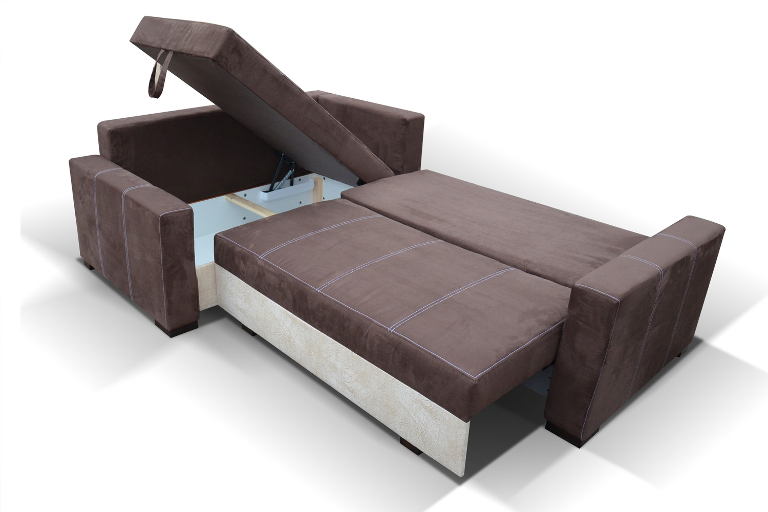 Ontwerp slaapbank bank bekleding woonkamer hoekbank bankstel van textiel.