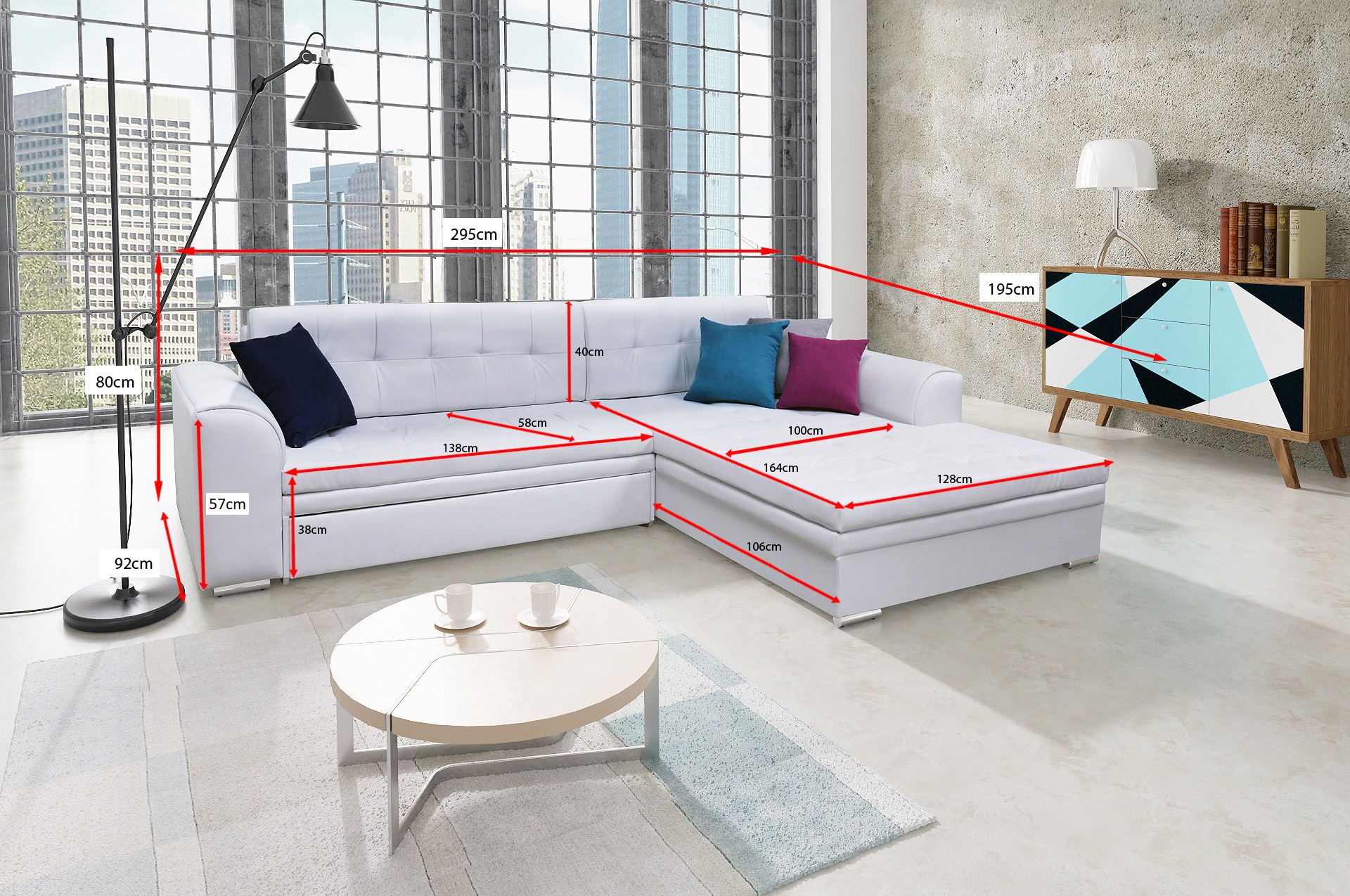 Ontwerphoekbank met slaapfunctie bank bekleding bankstellen textiel banken bank