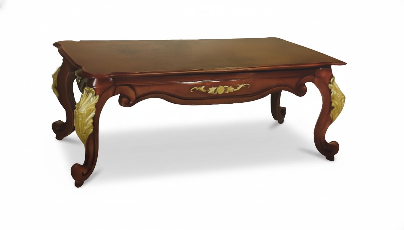 Barok Rococo Extra Klasse Salontafel Houten Tafel Bijzettafel Bank Bank