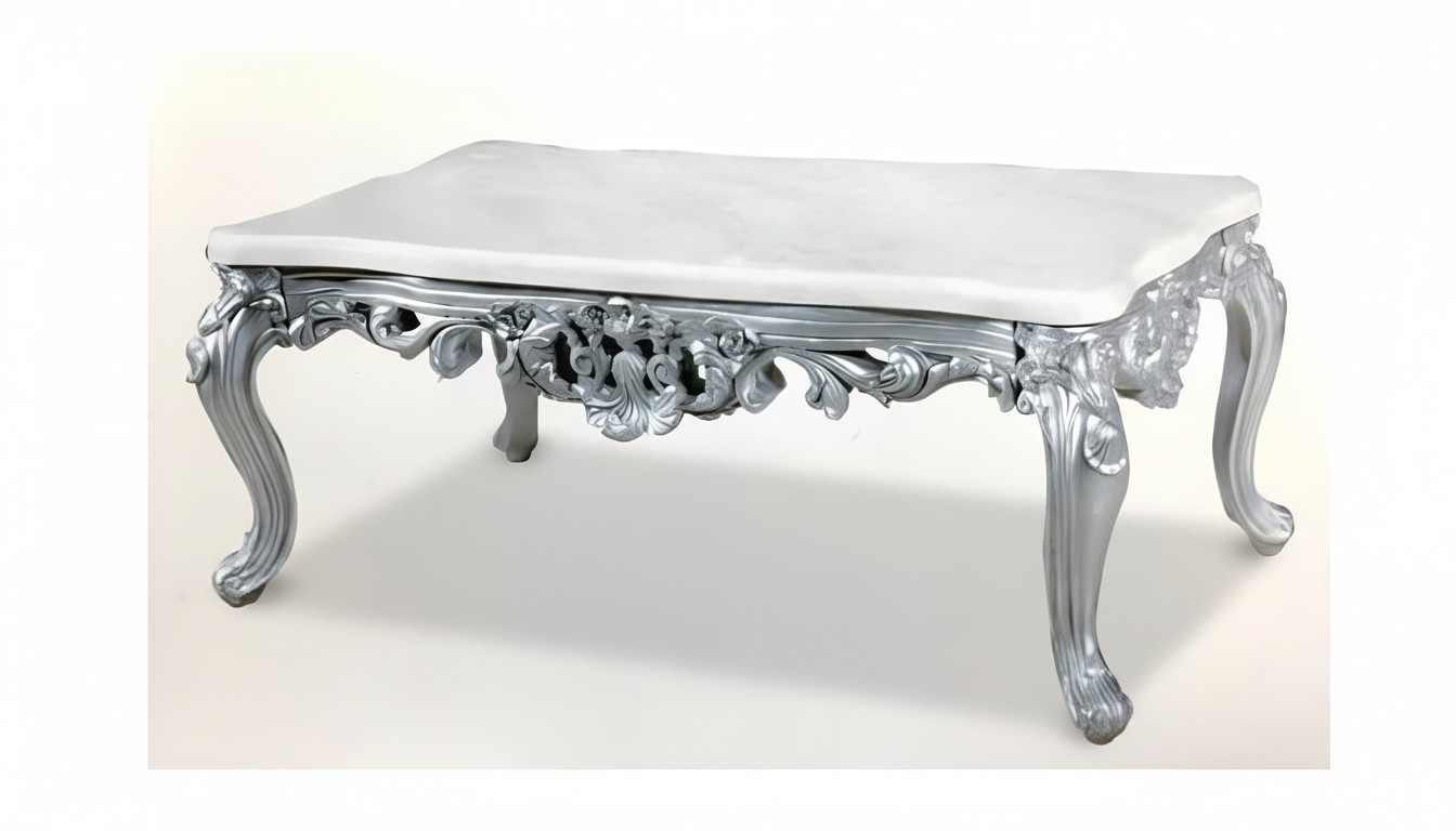 Barok rococo salontafel houten tafel bijzettafel bankbanktafels marmer