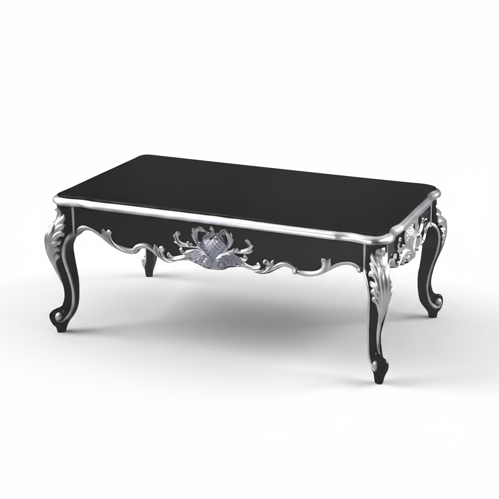 Barok Rococo Extra Klasse Salontafel Decoratie Houten Tafel Bijzettafel Sofa Bank
