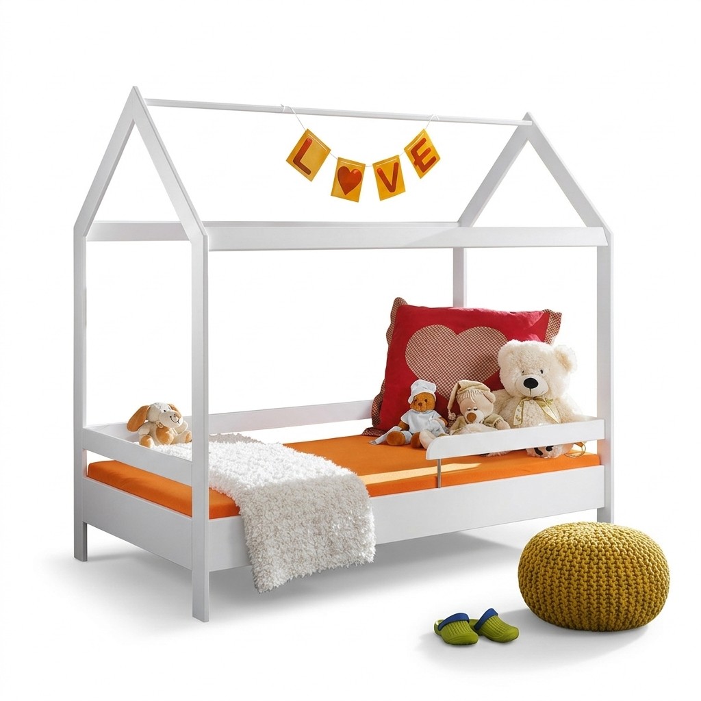 Kinderbed Kinderkamer Luxe Ontwerper Modern Inrichting Nieuwe Houten Meubels
