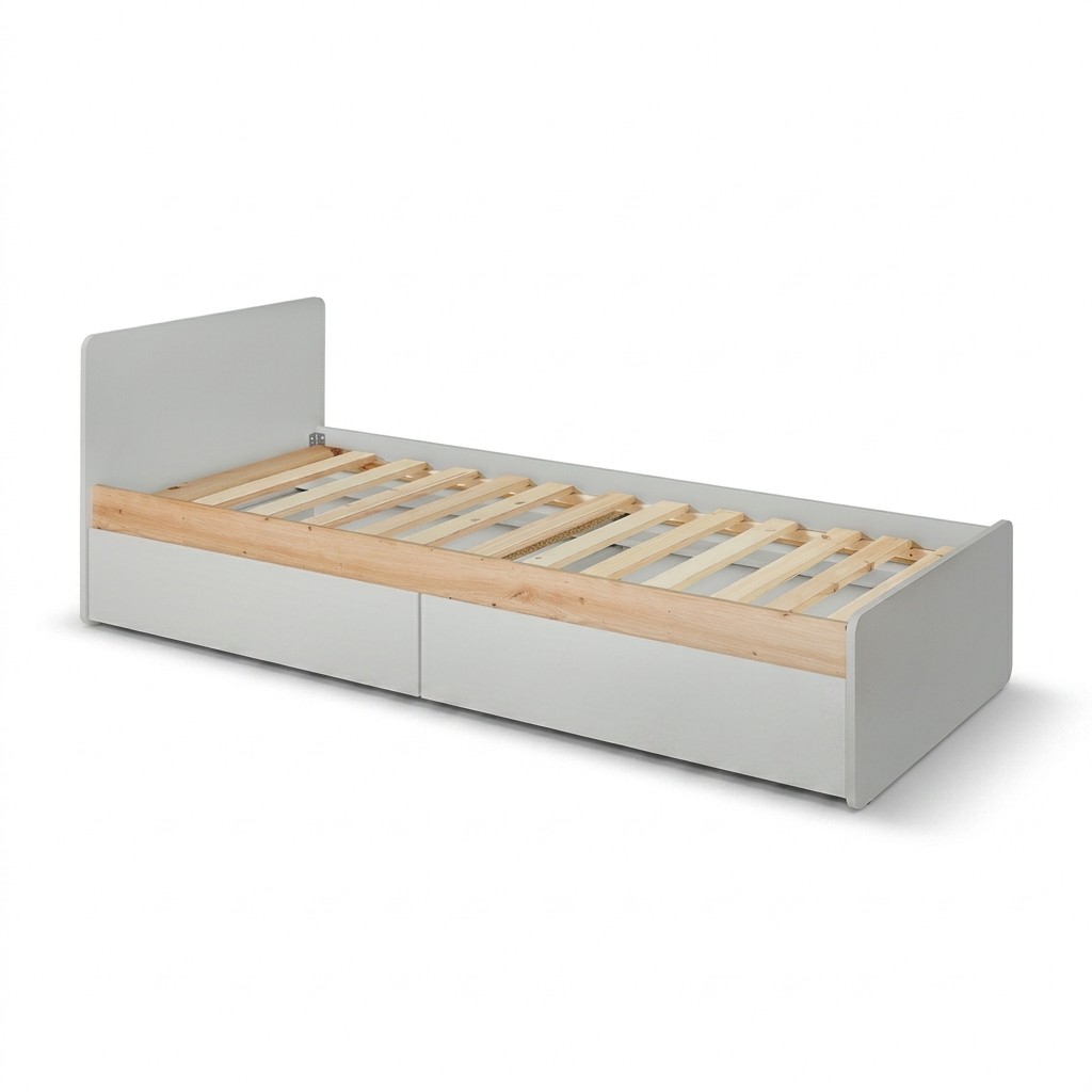 Modern bed Jeugdkamer inrichting Houten design Slaapkamer houten meubels