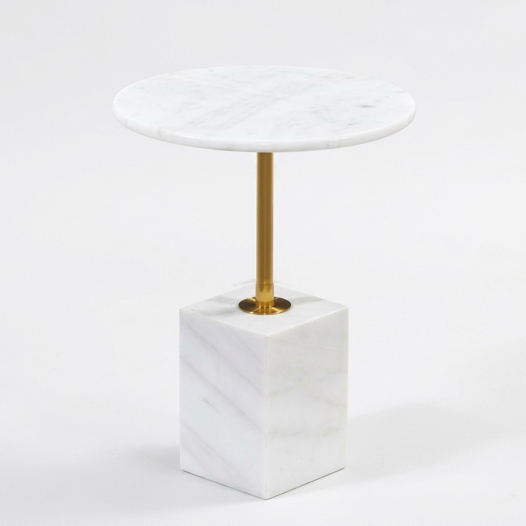Bijzettafel Marmer Koffietafel Ontwerptafel Woonkamertafel Nieuwe tafels