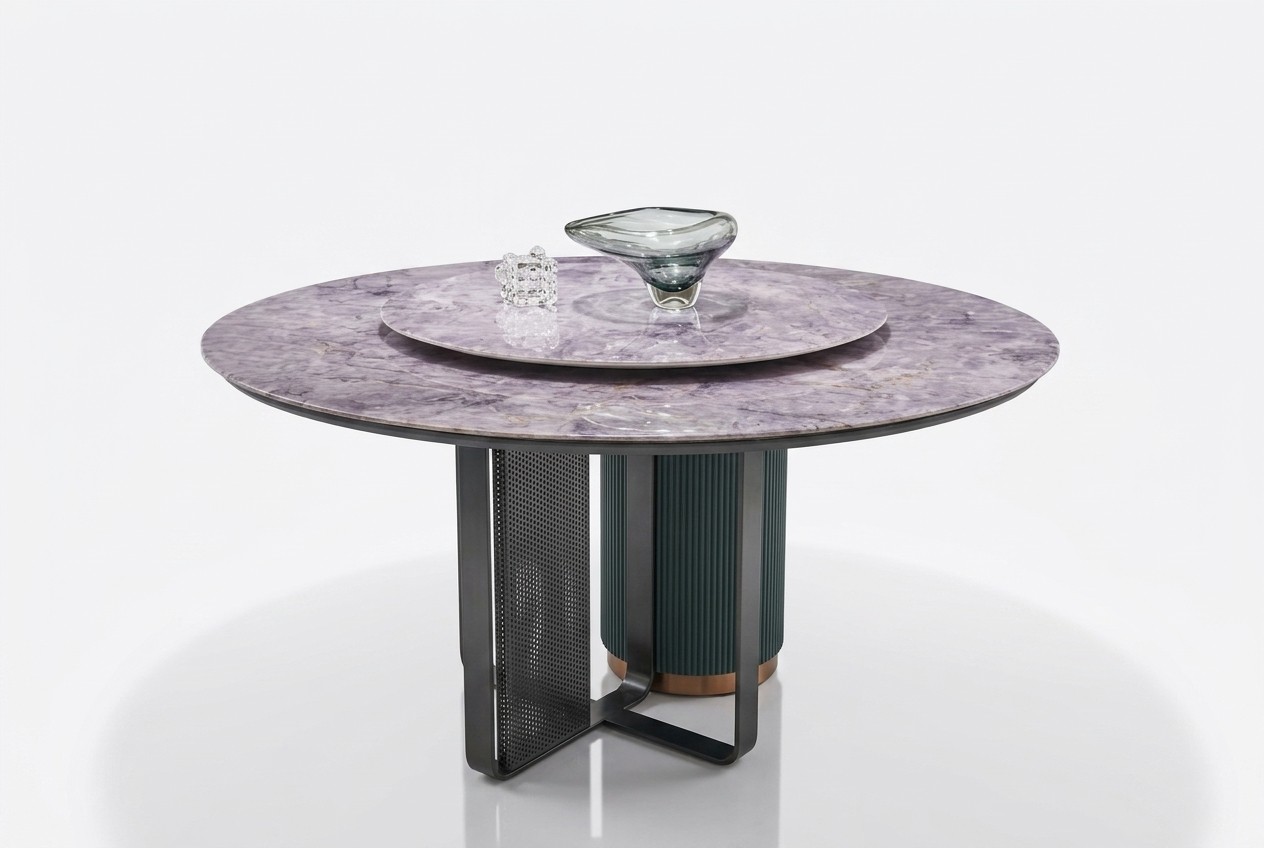 Luxe ronde eettafel stijlvolle eettafel Ronde stijlvolle eettafel